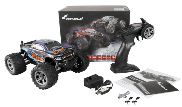 22623 M-Land Monstertruck 48km/h 4WD 1:16 RTR blau